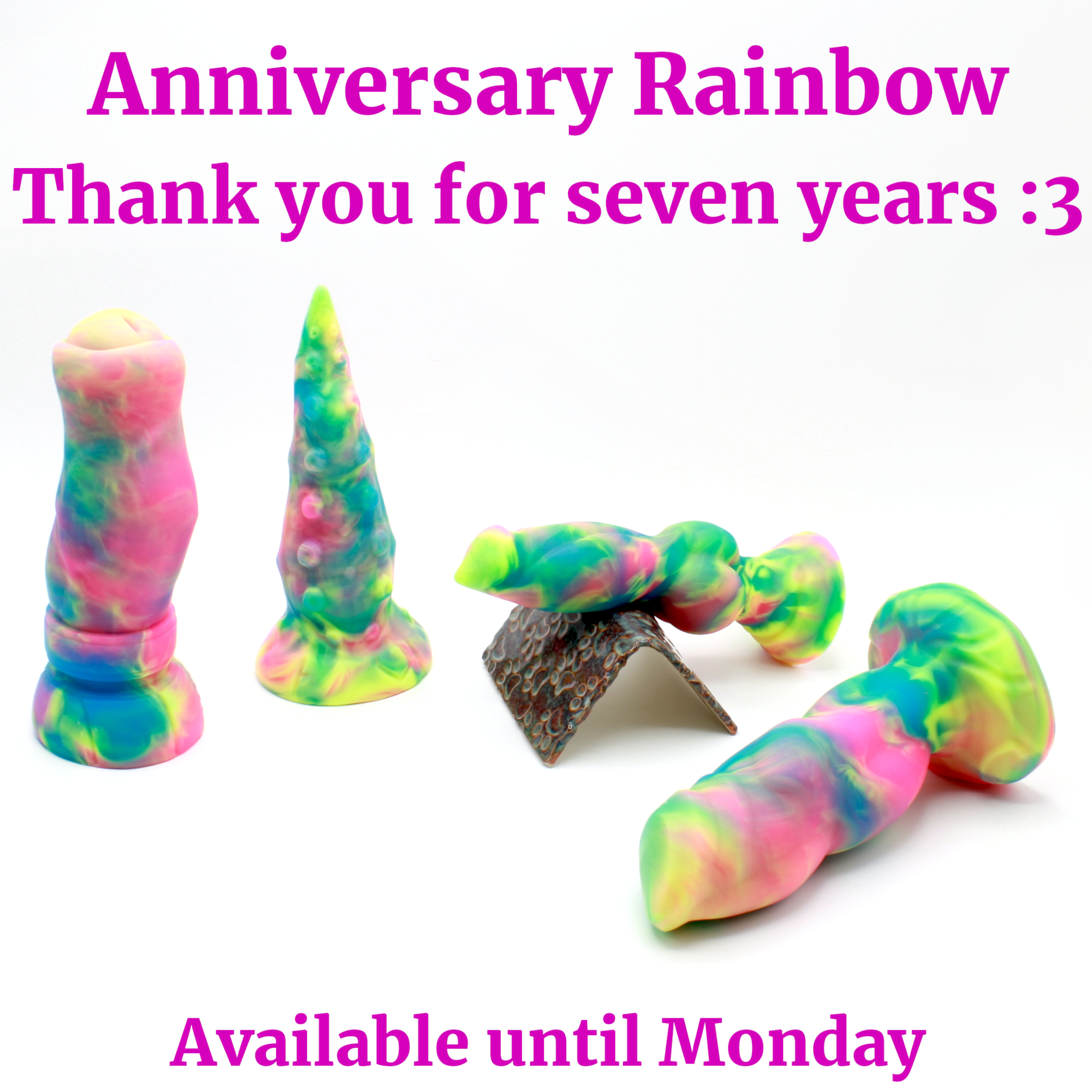 Event Coloration: Anniversary Rainbow